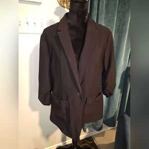 Scarlett Black Jacket with Red Label